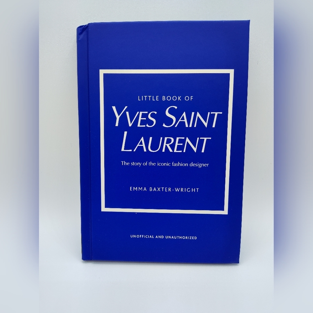 Little Book of Yves Saint Laurent by Emma Baxter-Wright NWT Hardback Fashion